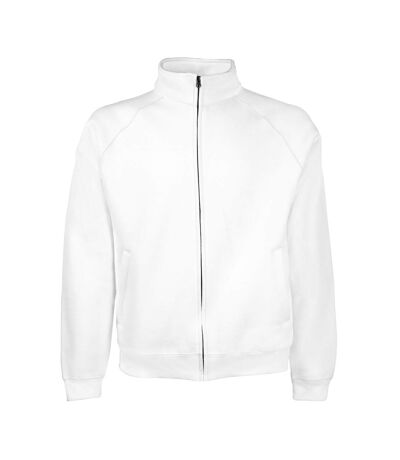 Fruit Of The Loom Mens Premium 70/30 Full Zip Sweatshirt Jacket (White) - UTRW3165