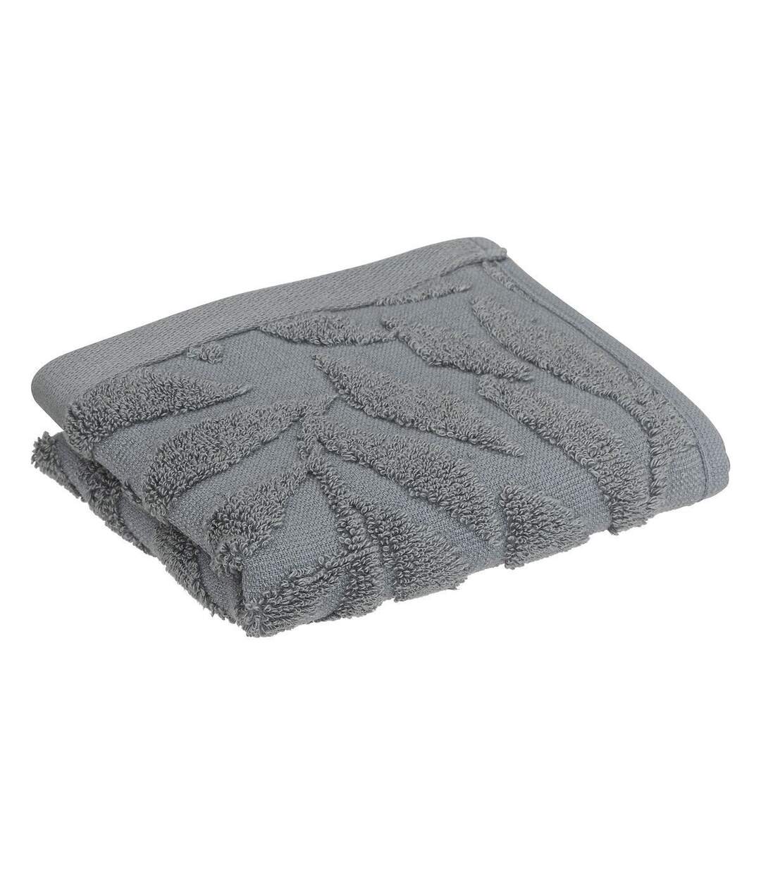 Serviette d'Invité Tencel 30x50cm Gris Foncé-1