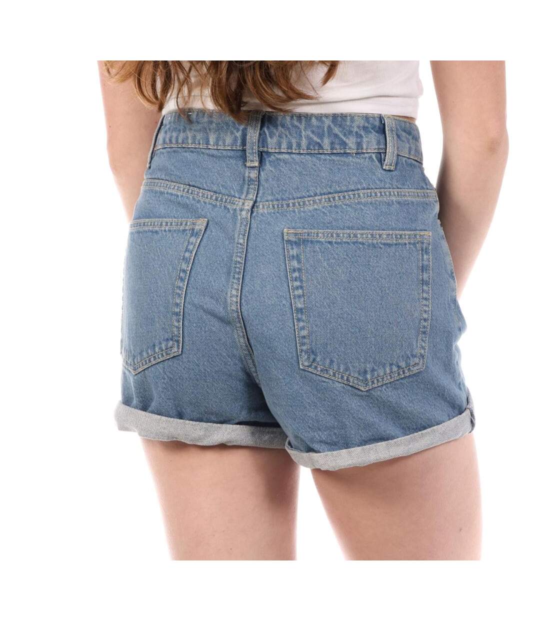 Short en jean bleu femme jennyfer ladies-2
