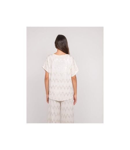 Top col v motifs FERIDE - Dona X Lisa