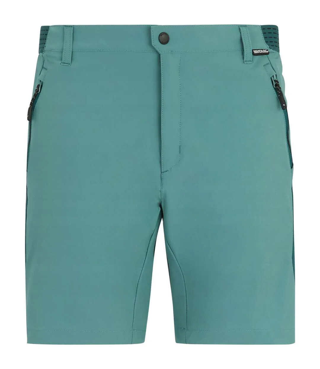 Short Uni À Taille Semi-élastiquée Mountain Homme Turquoise Vert Sarcelle Regatta-1