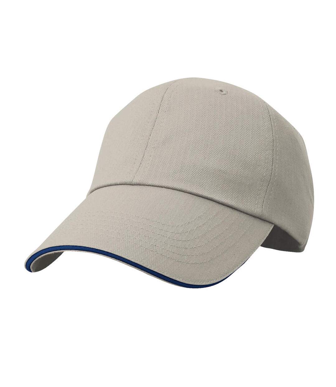 Casquette De Baseball Brun Clair Bleu Marine Result Headwear-2