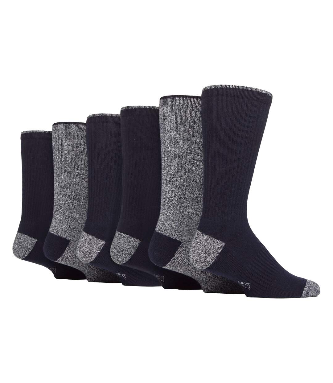Country Pursuit - 6 Paires de Chaussettes Homme Imperméables Rembourrées Douces-1