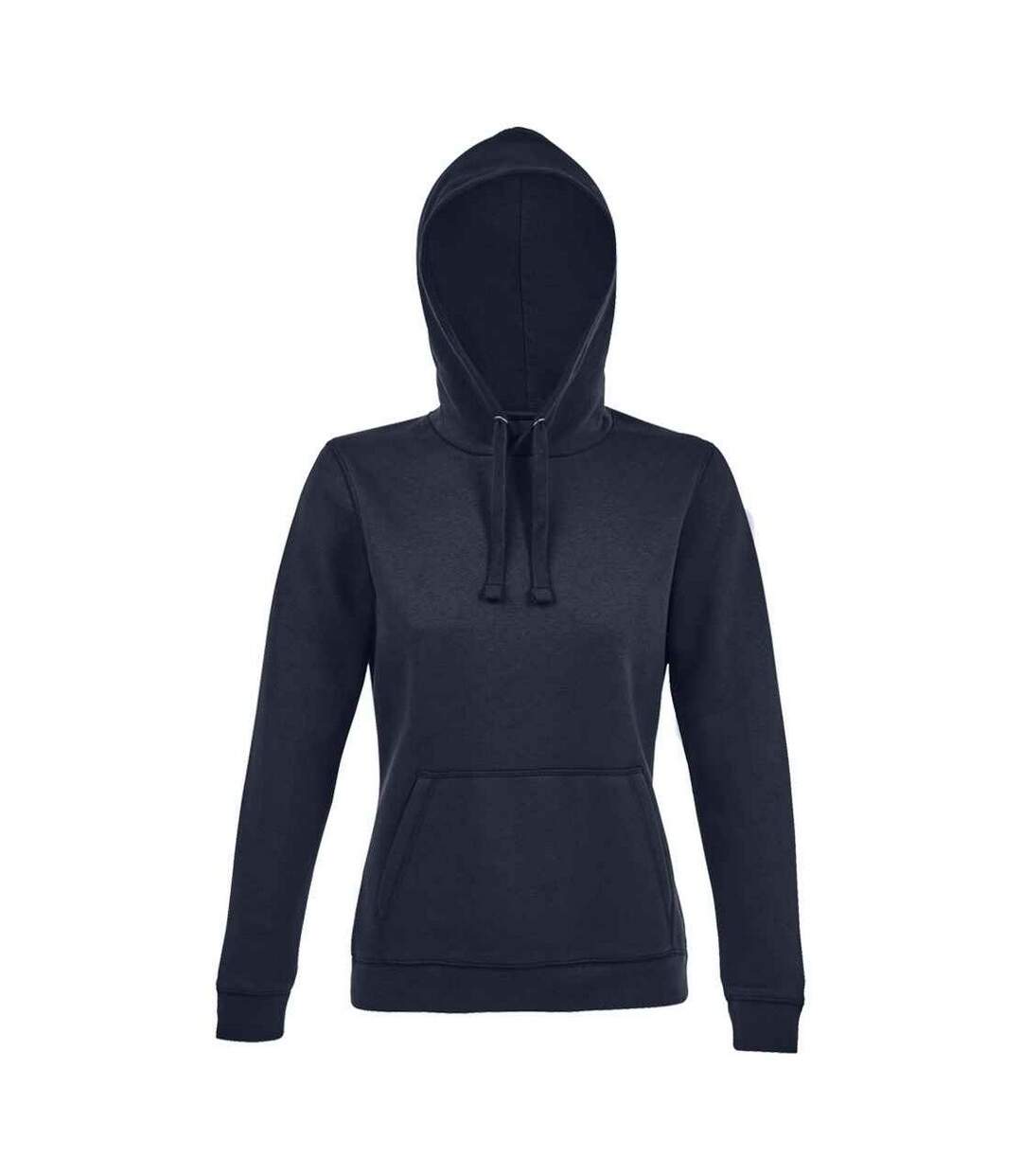 Sweat à capuche spencer femme bleu marine SOLS-1