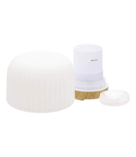 Diffuseur Huile Essentielle & 4 Huiles Marta 14cm Blanc