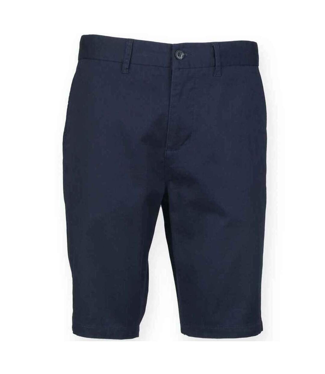 Short Homme Bleu Marine Front Row-1