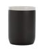 Contrast rim ceramic 300ml mug one size black/white XD Collection-1