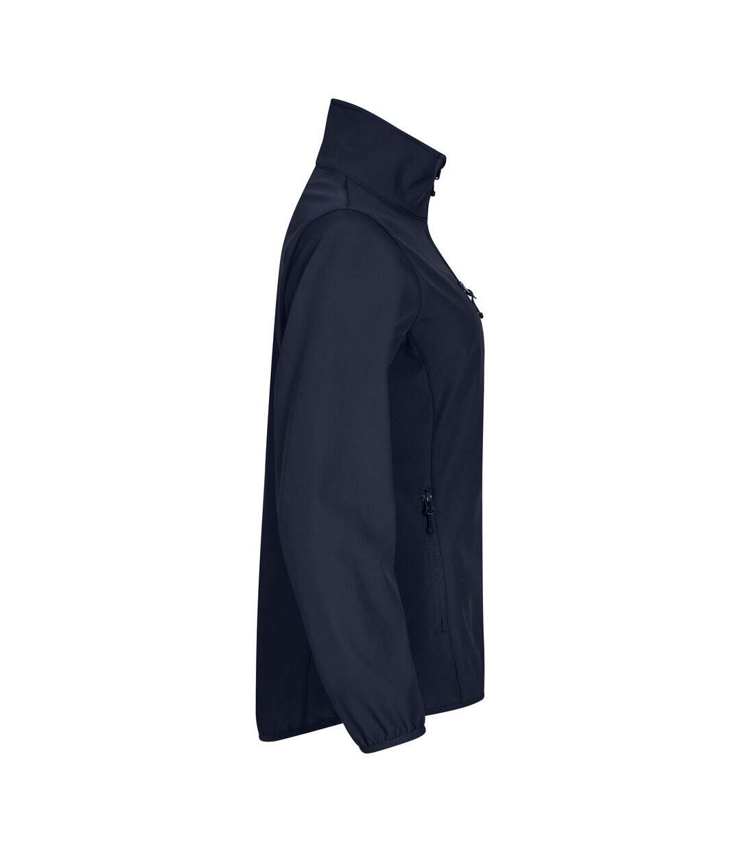 Veste Softshell Classic Femme Bleu Marine Foncé Clique-3