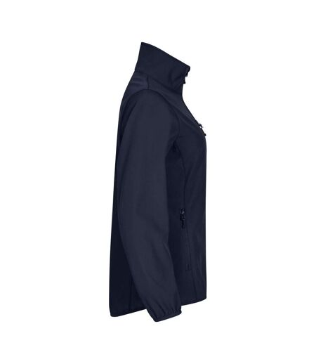 Veste Softshell Classic Femme Bleu Marine Foncé Clique