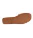 Womens/ladies Harmony Flat Slides Tan Where´s That From-2