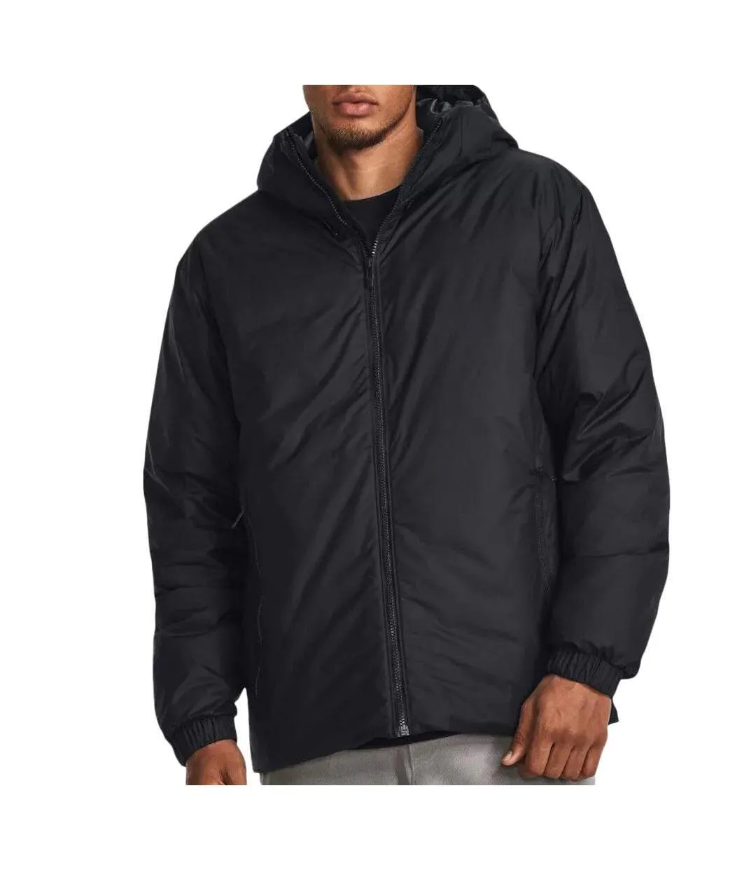 Doudoune noire homme under armour limitless-1