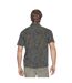 Mens Go Walk Air Printed Short-sleeved Shirt Grey Skechers-2
