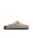 Sabot taupe femme birkenstock boston-2