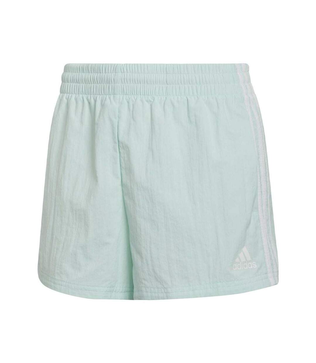 Short Turquoise Femme Adidas Woven - L