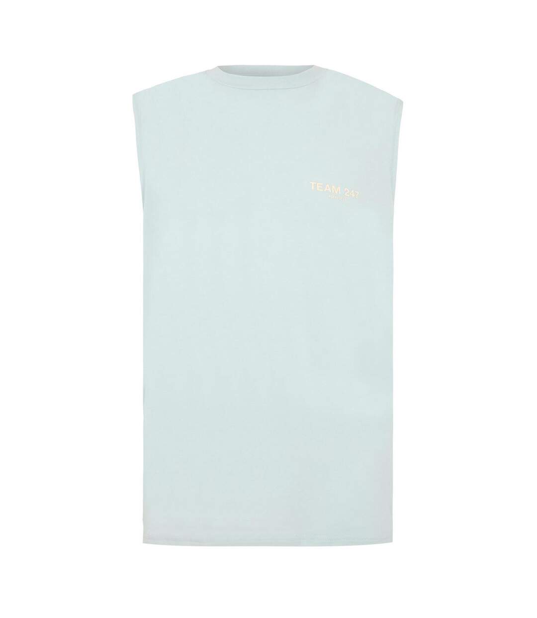 Mens 247 Performance Sleeveless Gym Tank Top Glacier Represent-2