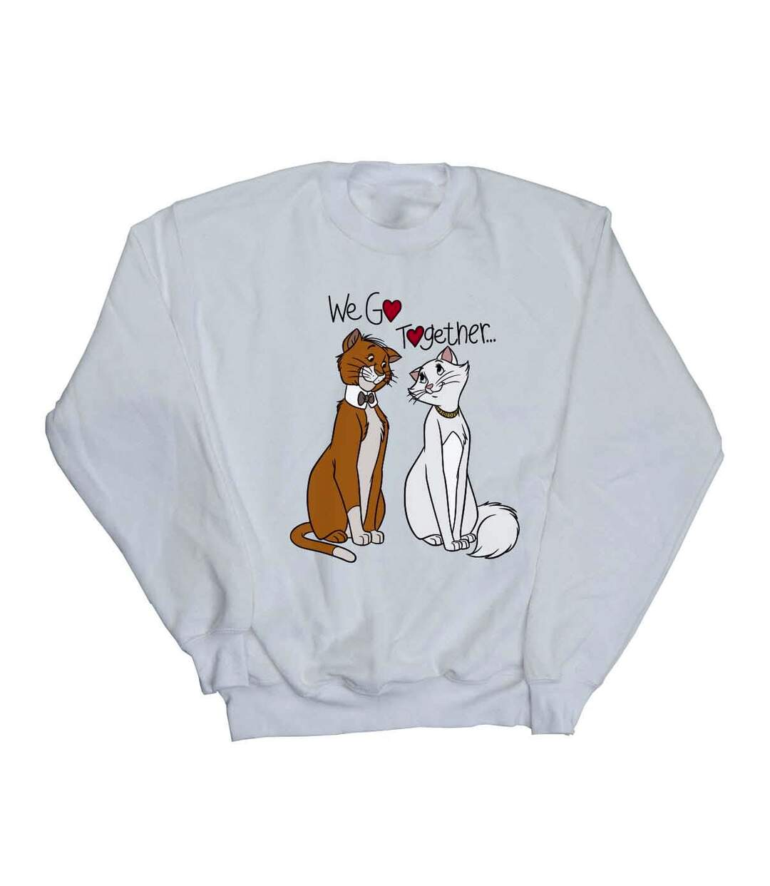Disney Sweat Womens/Ladies The Aristocats We Go Together (Blanc) - UTBI14309-1