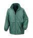 Result Core Mens Microfleece Lined Waterproof Jacket (Bottle Green) - UTPC6897