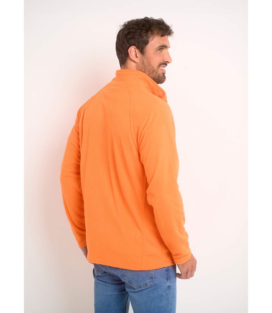 Veste polaire chaude avec col montant-2
