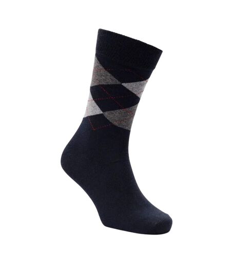 Pack of 5  Mens paden socks  navy/black Trespass