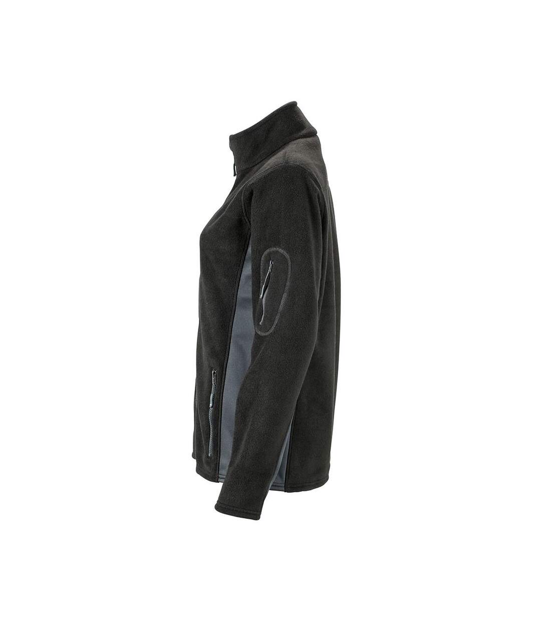 Veste Polaire Strong Femme Noir Carbone James And Nicholson-3