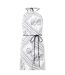 Combinaison Motif/style Géométrique Femme Blanc Noir French Connection-2