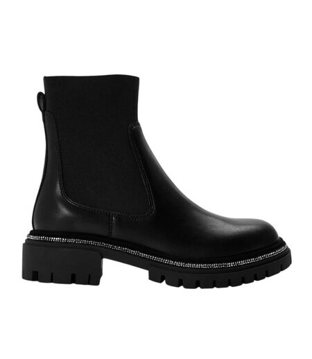 Bottines Offline Femme Noir Steve Madden