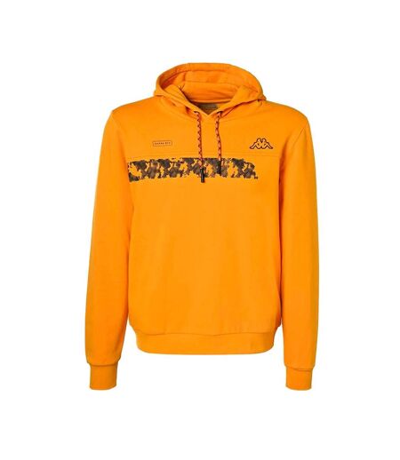 Sweat à Capuche Orange Homme KappaGino - L