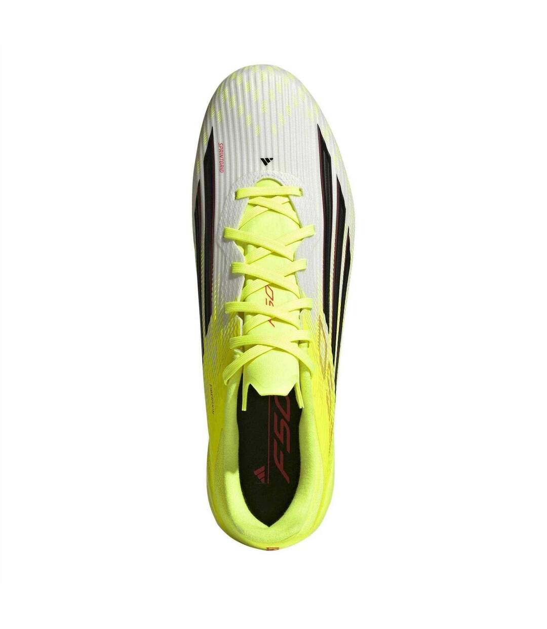 Chaussures De Foot Pour Terrain Ferme F50 Homme Jaune Vif Adidas-4