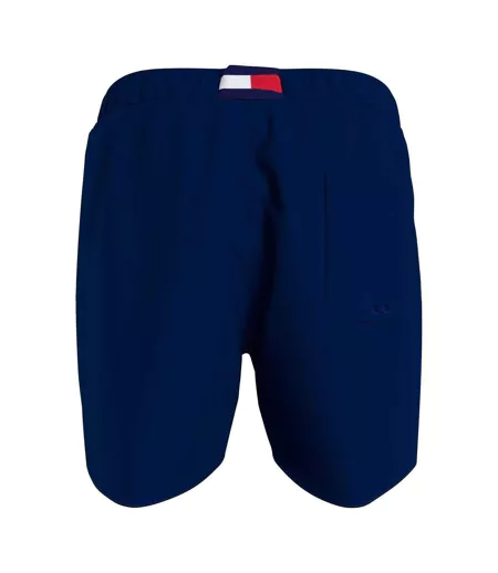 Short De Bain Style Logo Essential Homme Bleu Tommy Hilfiger