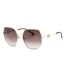 Lunettes De Soleil Femme Taille Unique Marron Sombre Jaune Or Marc Jacob-2
