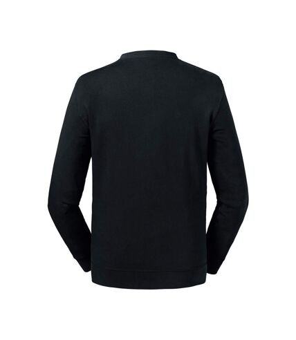 Russell Unisex Adults Pure Organic Reversible Sweatshirt (Black) - UTPC4012