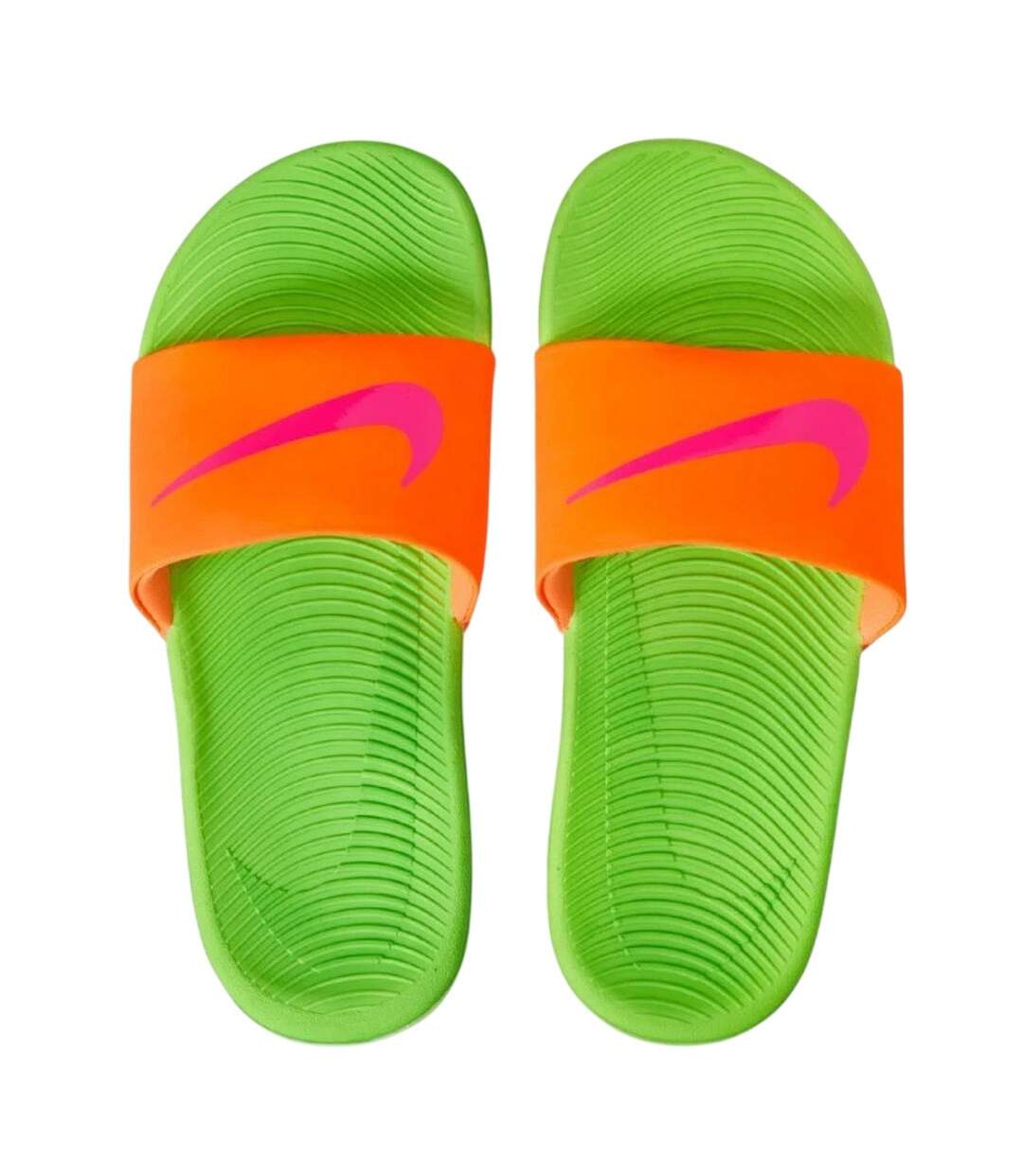Claquettes Motif/style Contrasté Coffee Homme Orange Nike-3