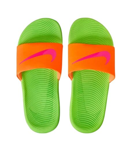 Claquettes Motif/style Contrasté Coffee Homme Orange Nike