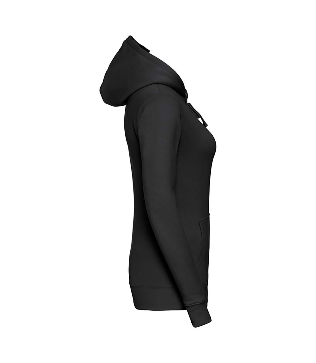 Russell Womens Premium Authentic Hoodie (3-Layer Fabric) (Black)