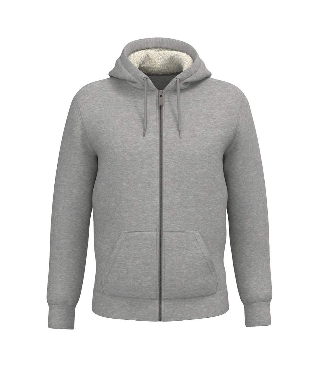 Veste Adulte Gris Clair Chiné Native Spirit-1