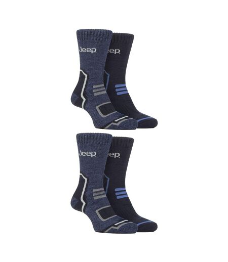 Paquet de 4 chaussettes thermiques chaudes pour hommes pour l'hiver