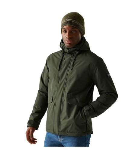Veste Imperméable Sterlings Homme Kaki Foncé Regatta