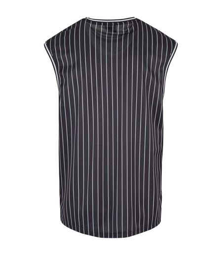 Débardeur Motif/style Rayé Homme Noir Blanc Urban Classics