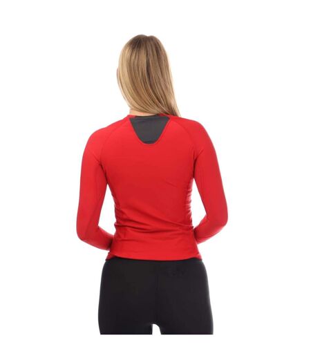 Womens/ladies Series-3 Long-sleeved Top Red Skins
