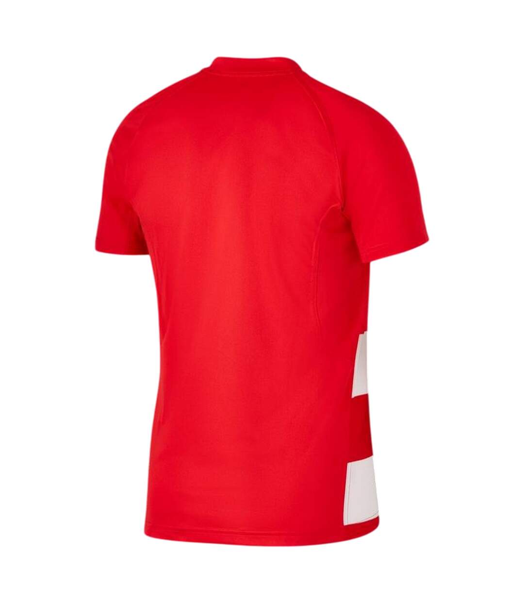 T-shirt Manches Raglan Rugby Motif/style Rayures Contrastées Homme Rouge Blanc Nike-2
