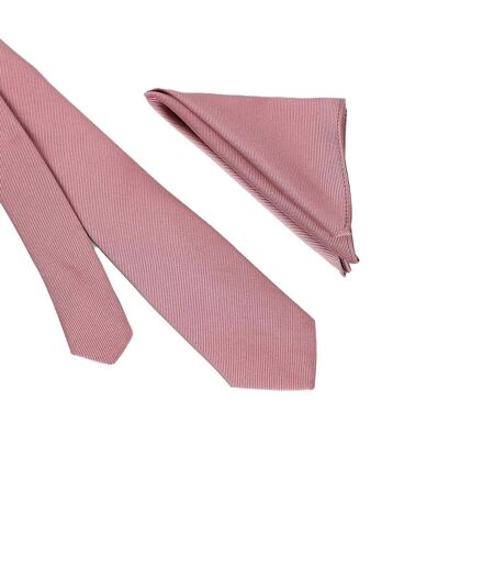 Burton Mens Slim Tie Set (Rose Pink) (One Size) - UTBW461