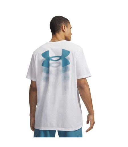T-shirt Motif/style Logo Homme Blanc Under Armour
