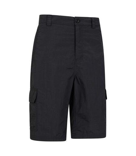 Mens Explore Cargo Shorts Black Mountain Warehouse