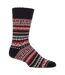 Mens Wool Blend Hiking Socks Cushioned Walking Boot Socks-1