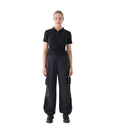 Polo F317 Femme Noir 4F