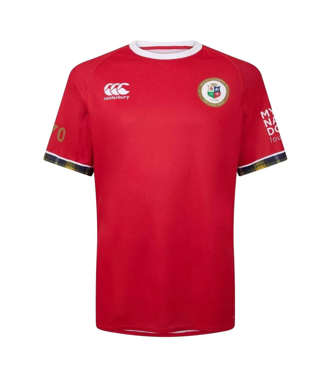 Haut De Rugby Motif/style British & Irish Lions Homme Rouge Canterbury-2