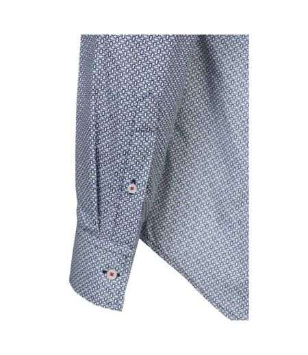 Chemise Moscow Homme Bleu Noir Di Selentino