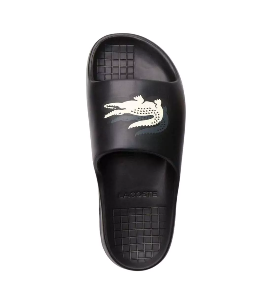 Claquettes Serve 2.0 Homme Noir Blanc Lacoste-4