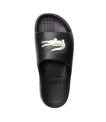 Claquettes Serve 2.0 Homme Noir Blanc Lacoste
