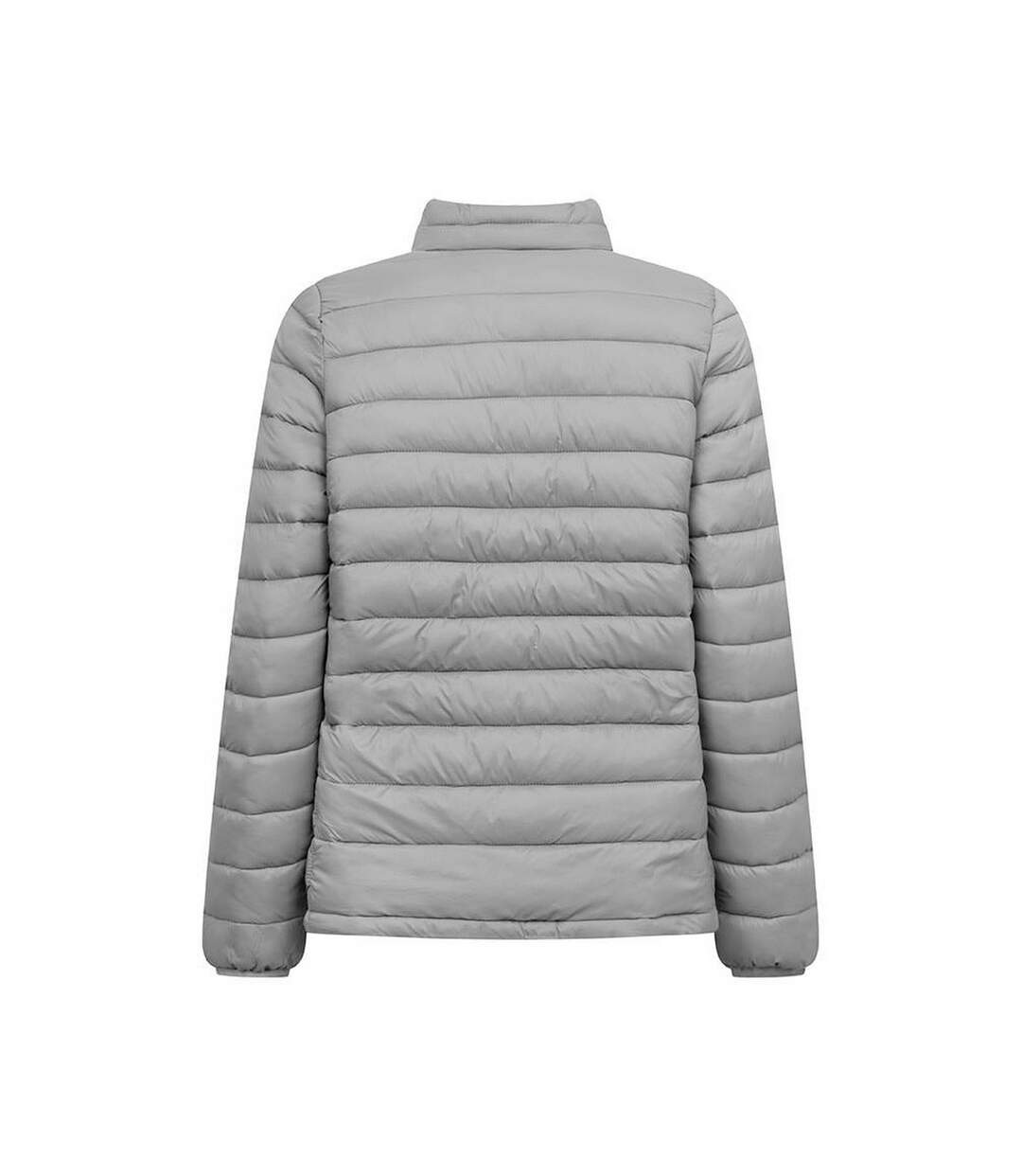 Doudoune Matelassée Femme Nouveau Gris Clair Promodoro-2